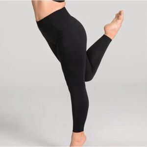 Honeylove Inner Power Legging 2.0 XL Black Side Pockets Athleisure Tummy Control